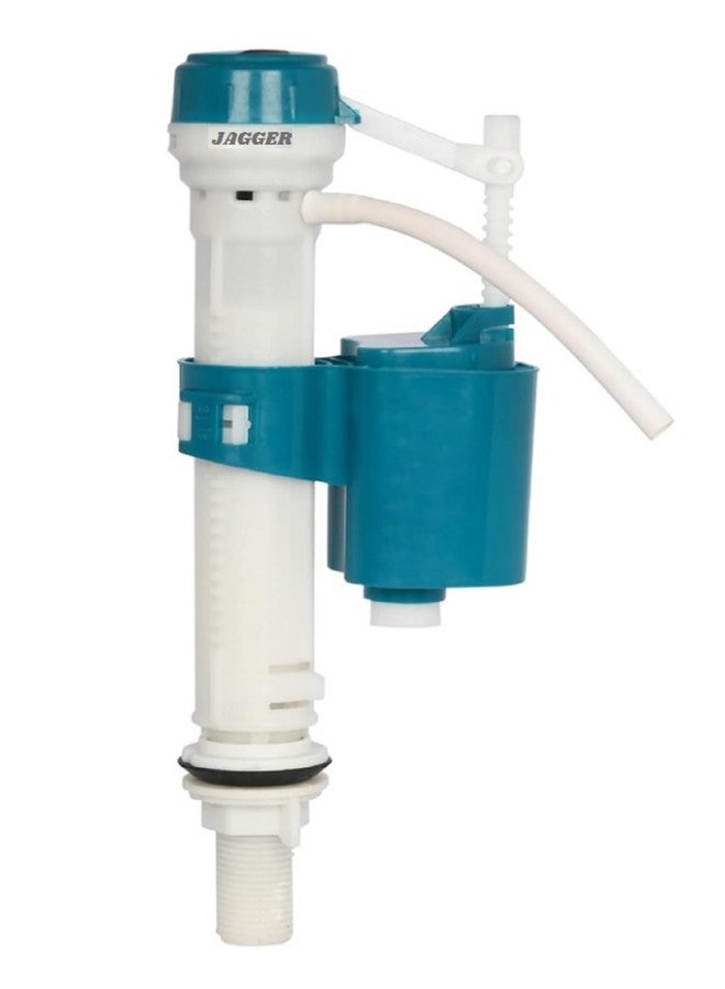 JAGGER صمام تعبئة خزان المرحاض البلاستيكي المضاد للارتداد JAGGER JAG347 قابل للتعديل من 6 إلى 10 بوصات، طقم إصلاح صمام الكرة لخزان التدفق مناسب للمراحيض ذات القطعة الواحدة والقطعتين (صمام تدفق عالمي، 1) - Image 1